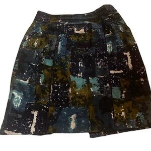 Anthropology Multicolor Skirt